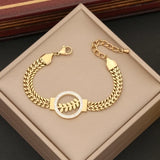 Bohemian Leavers 18K Gold Plated