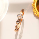 Moderate Luxury Titanium 18K Gold Plated Bangles